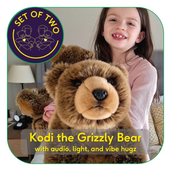 Kodi the Grizzly Bear - Generation 3 (2-pack)